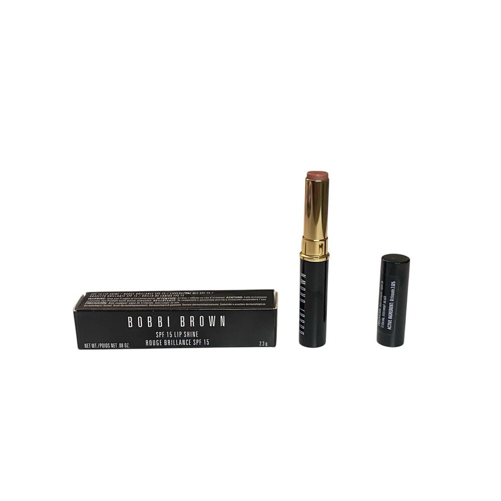 Bobbi Brown Treatment Lip Shine SPF 15 Blush 2 -‎ New In Box .08 oz - Picture 2 of 4